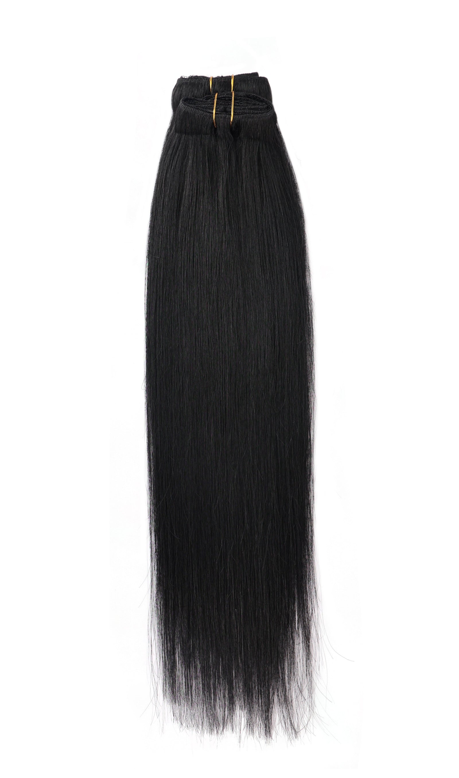 Dressmaker 8-Piece 14" Clip-In Hair Extensions Single Weft Straight