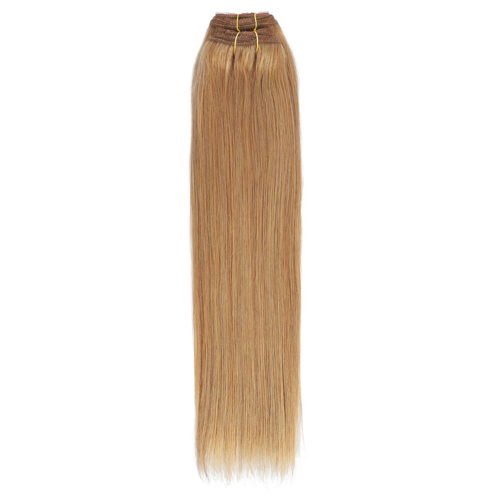 Dressmaker 8-Piece 14" Clip-In Hair Extensions Single Weft Straight