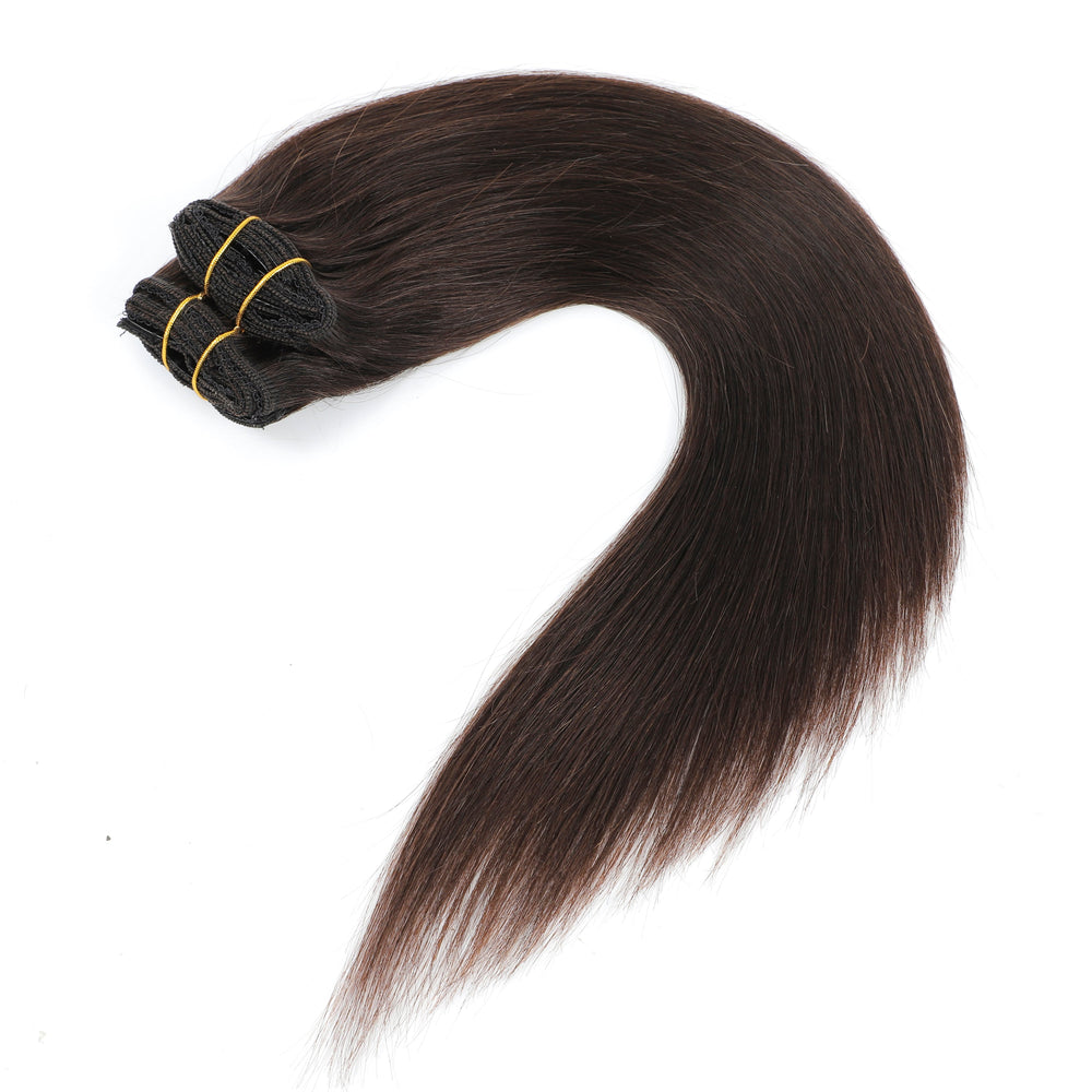 Dressmaker 8-Piece 14" Clip-In Hair Extensions Single Weft Straight
