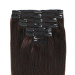 Dressmaker 8-Piece 14" Clip-In Hair Extensions Single Weft Straight