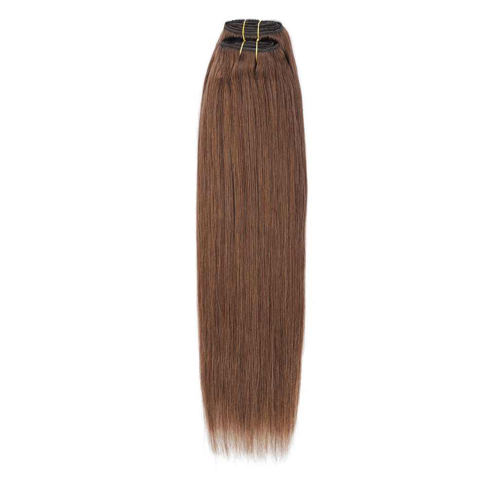 Dressmaker 8-Piece 14" Clip-In Hair Extensions Single Weft Straight