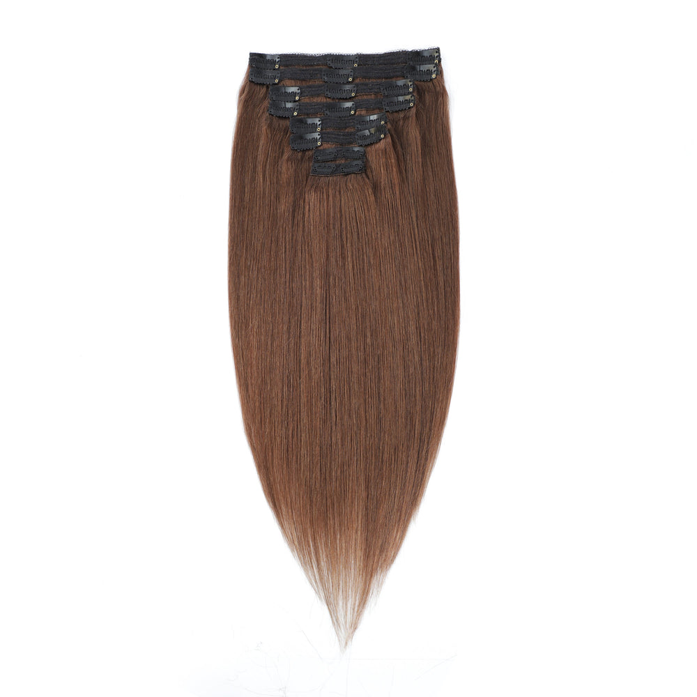 Dressmaker 8-Piece 14" Clip-In Hair Extensions Single Weft Straight