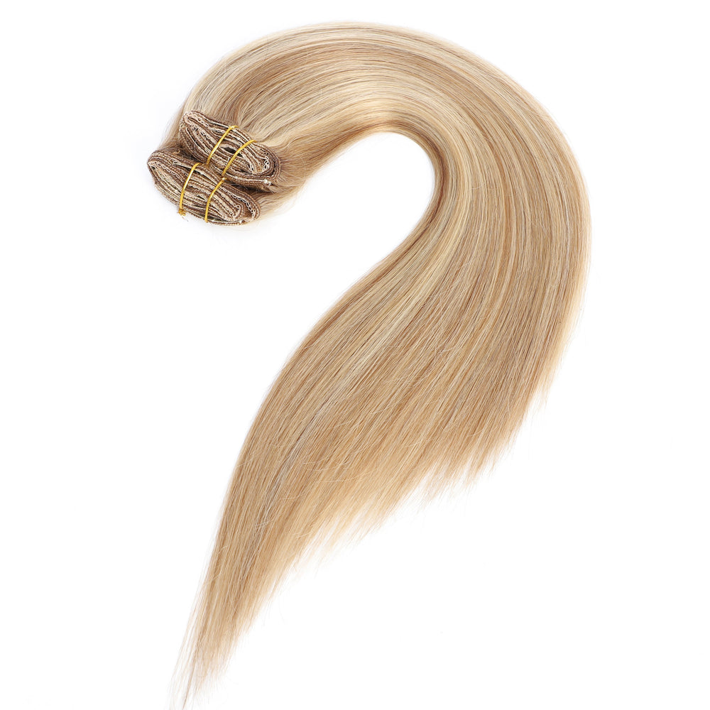 Dressmaker 8-Piece 14" Clip-In Hair Extensions Single Weft Straight