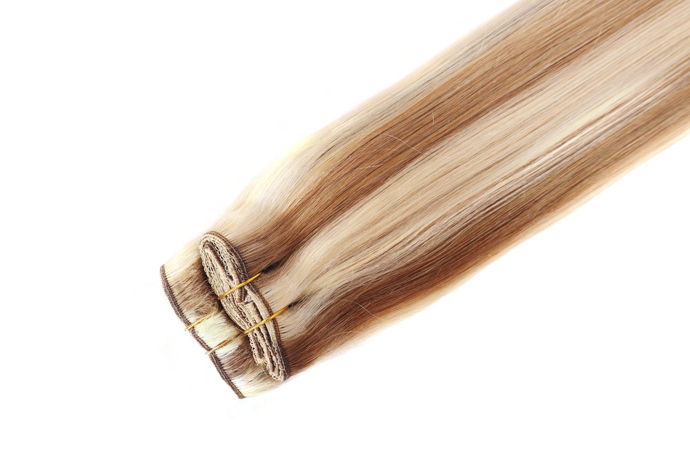 Dressmaker 8-Piece 14" Clip-In Hair Extensions Single Weft Straight