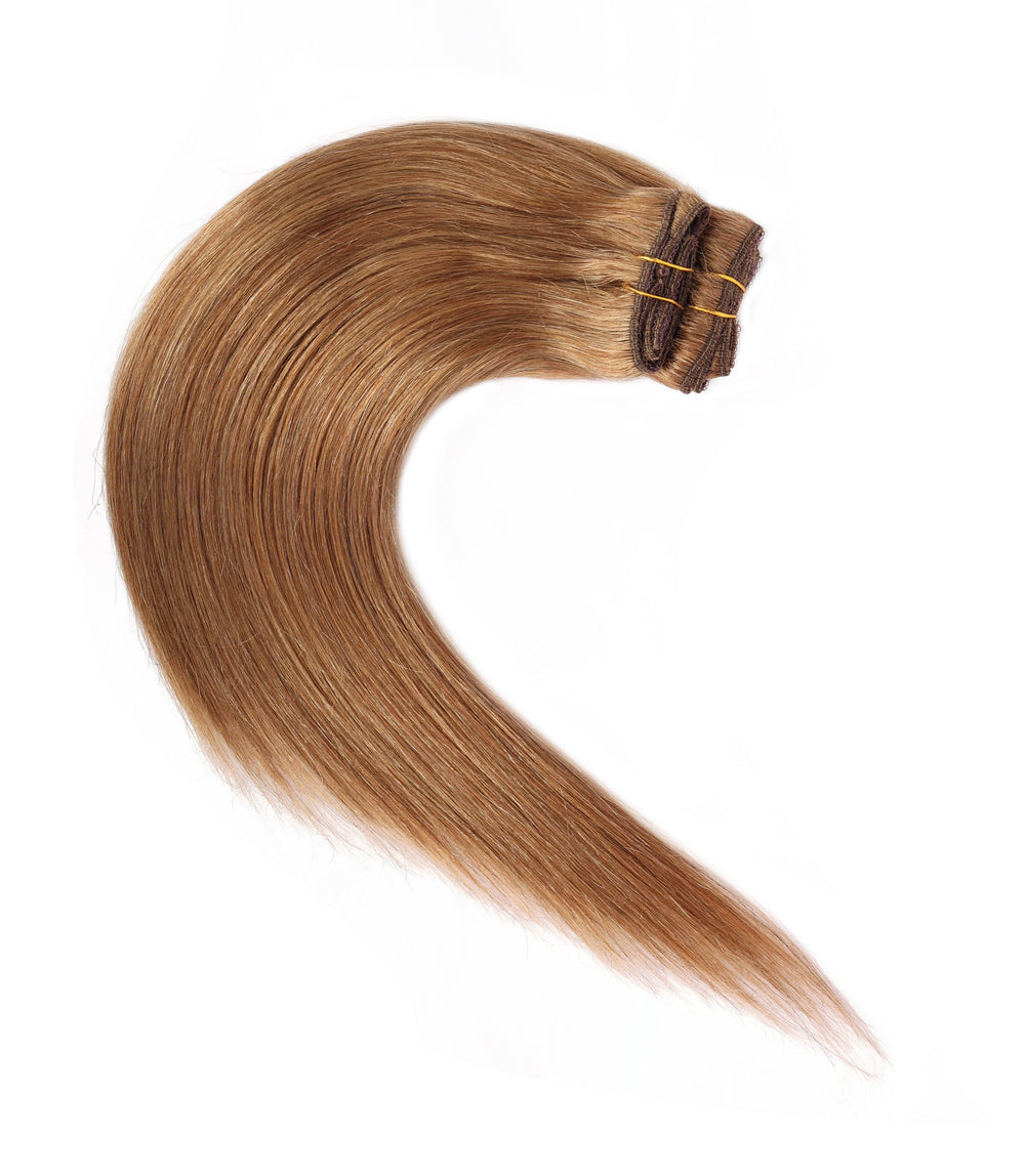 Dressmaker 8-Piece 18" Clip-In Hair Extensions Single Weft Straight