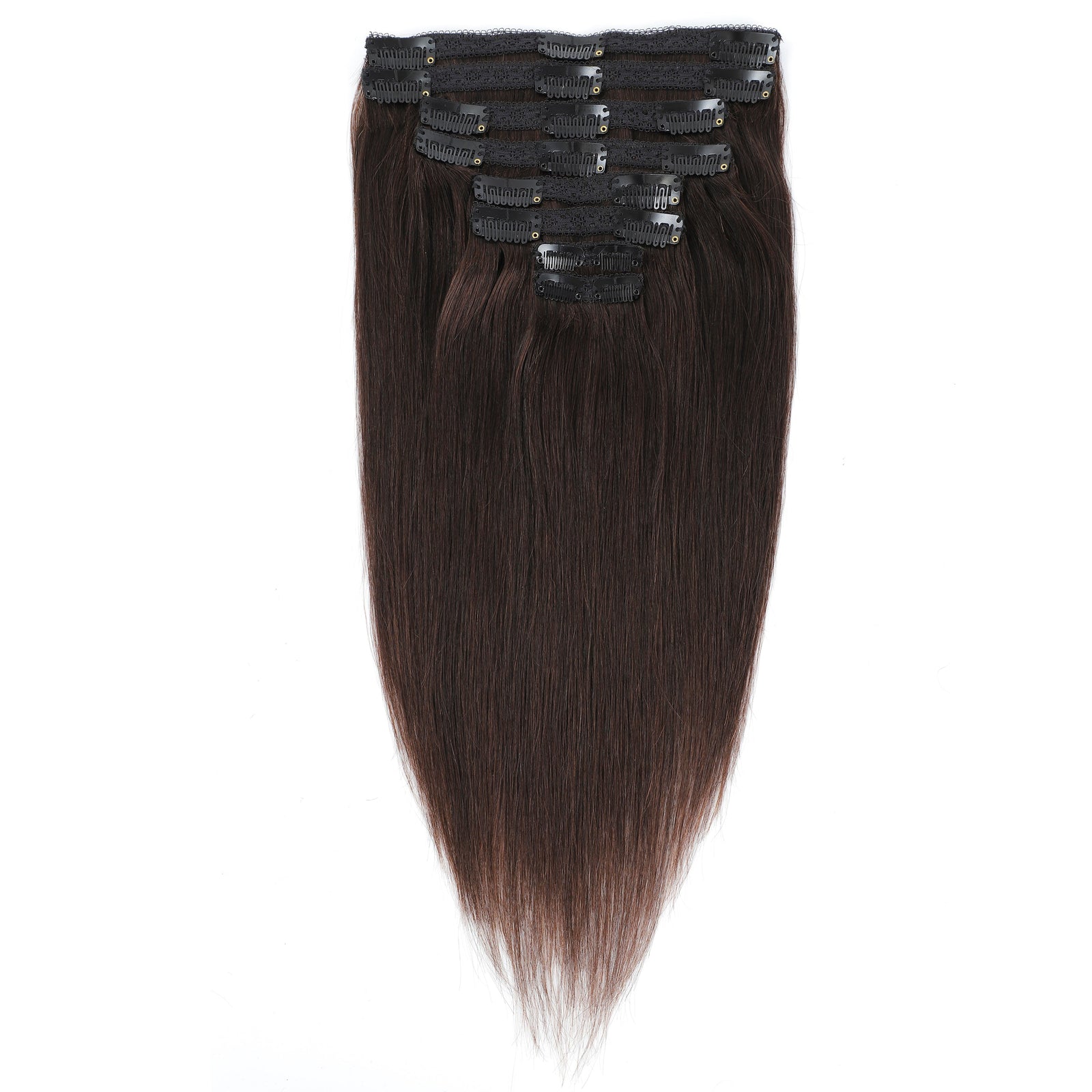 Dressmaker 8-Piece 18" Clip-In Hair Extensions Single Weft Straight