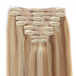 Dressmaker 8-Piece 18" Clip-In Hair Extensions Single Weft Straight