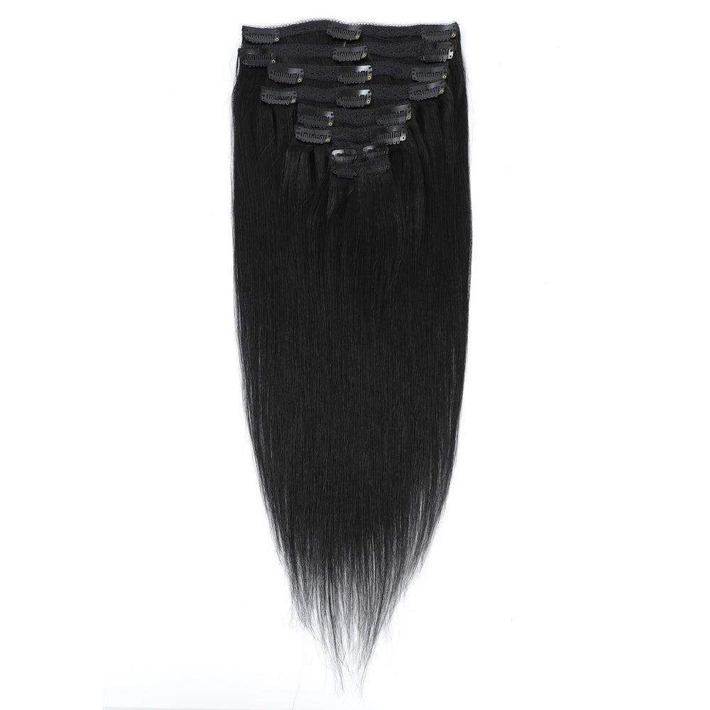 Dressmaker 8-Piece 22" Clip-In Hair Extensions Single Weft Straight