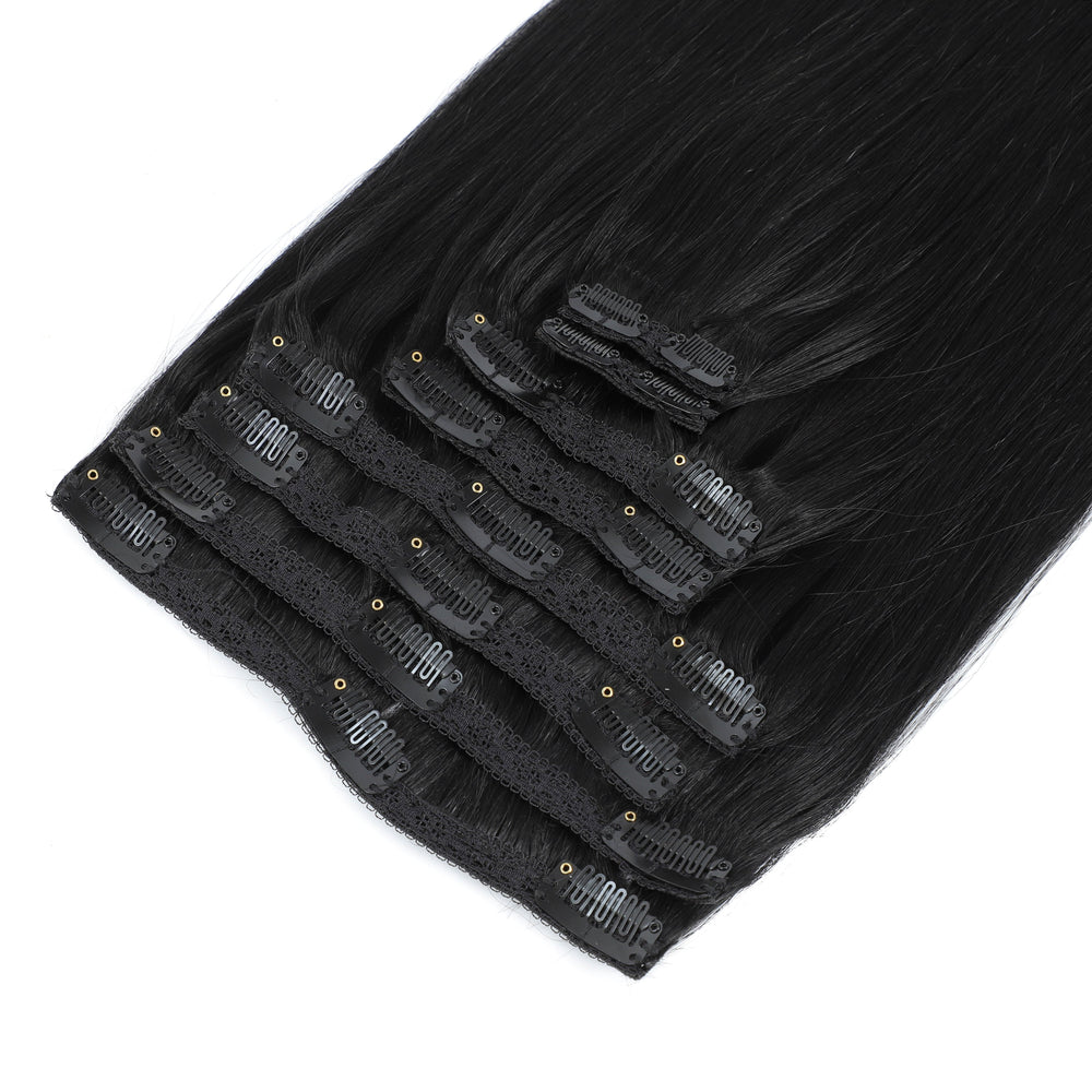 Dressmaker 8-Piece 22" Clip-In Hair Extensions Single Weft Straight