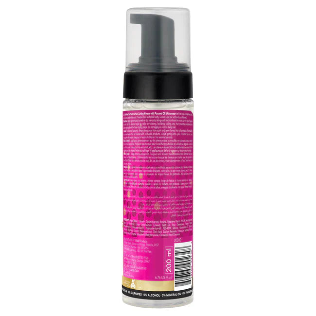Sofn’Free Curling Mousse with Flaxseed Oil & Rosewater 200ml