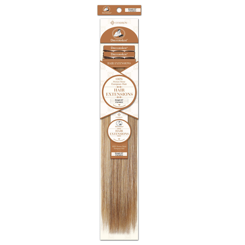 Dressmaker 100% Human Remy European Weft Straight 22"
