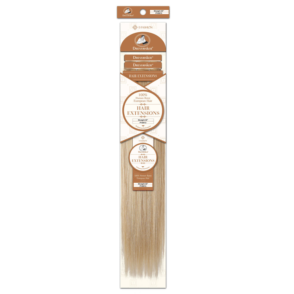 Dressmaker 100% Human Remy European Weft Straight 22"