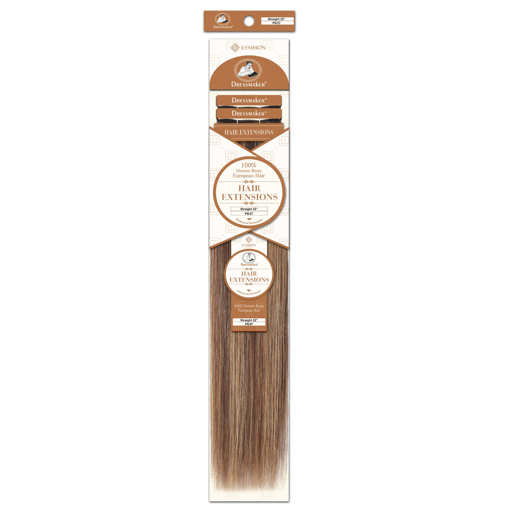 Dressmaker 100% Human Remy European Weft Straight 22"