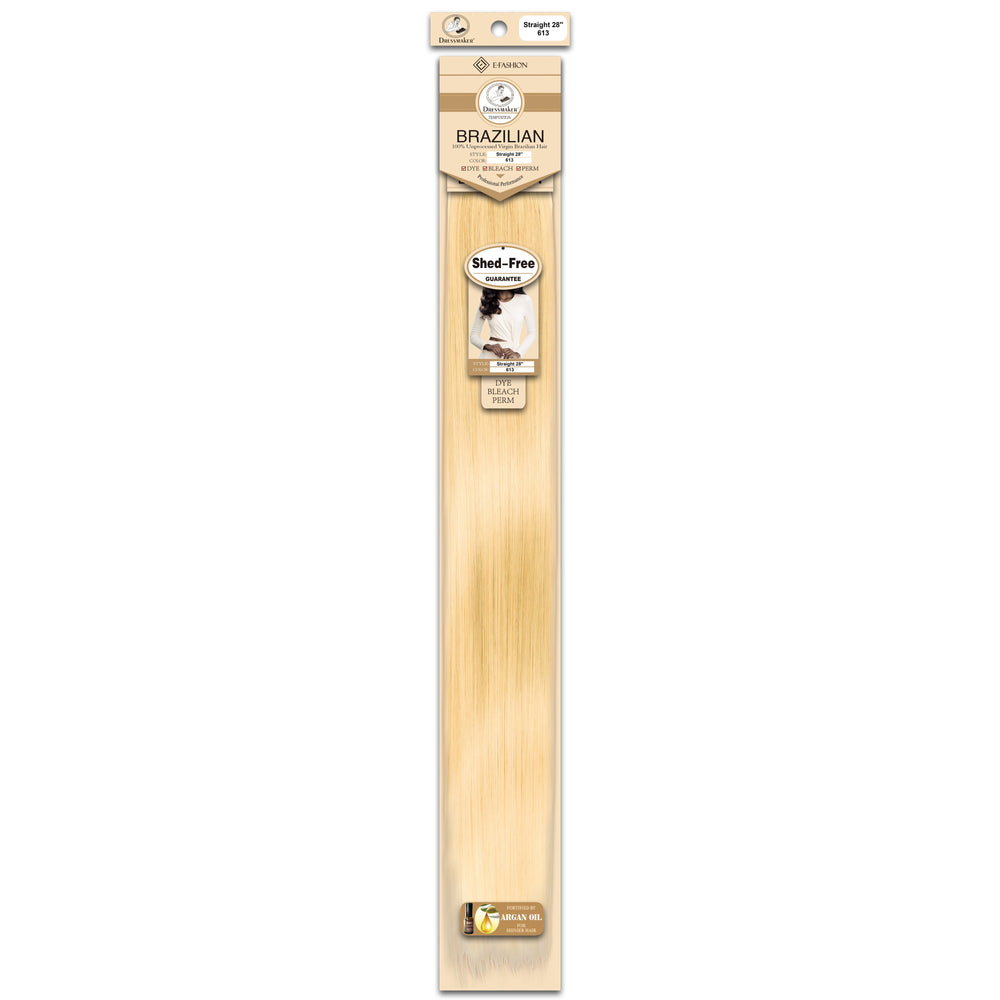 Dressmaker 100% Unprocessed Virgin Brazilian Straight Weave Blonde Colour