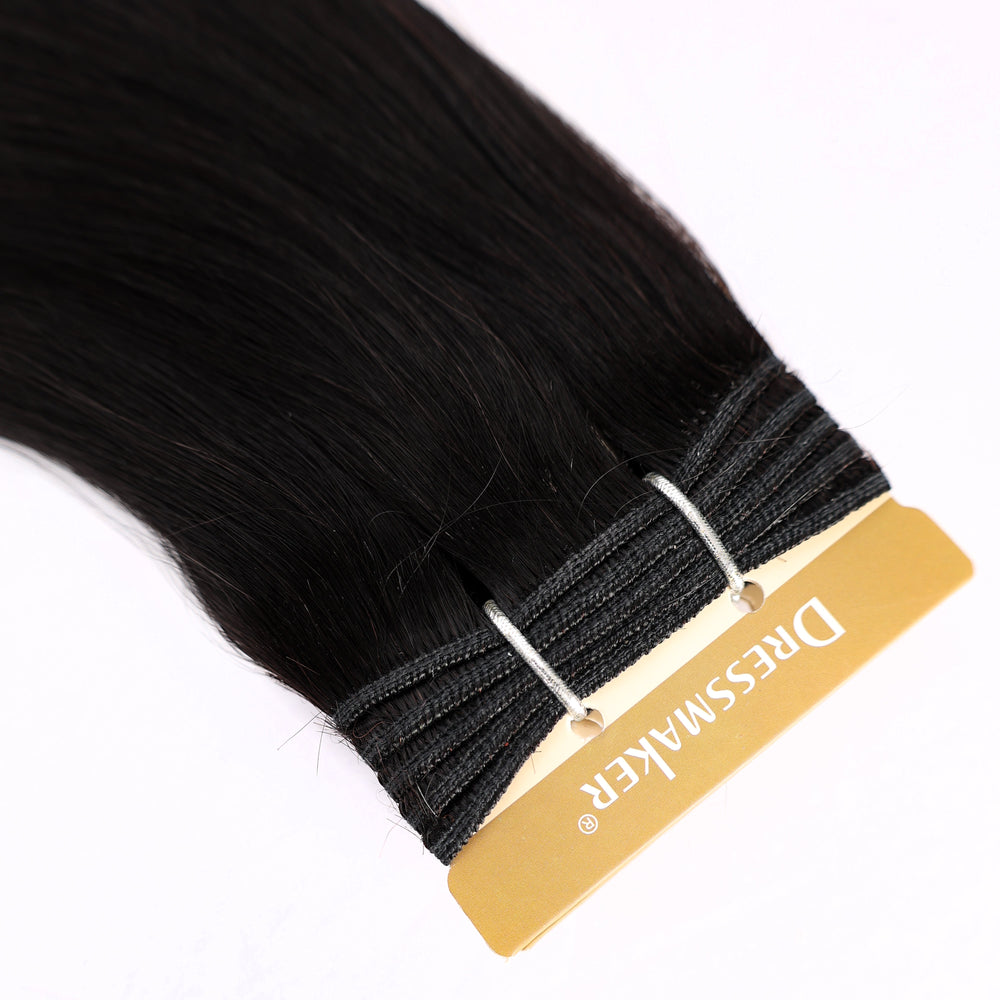 Dressmaker 100% Unprocessed Virgin Brazilian Straight Weave Jet Black