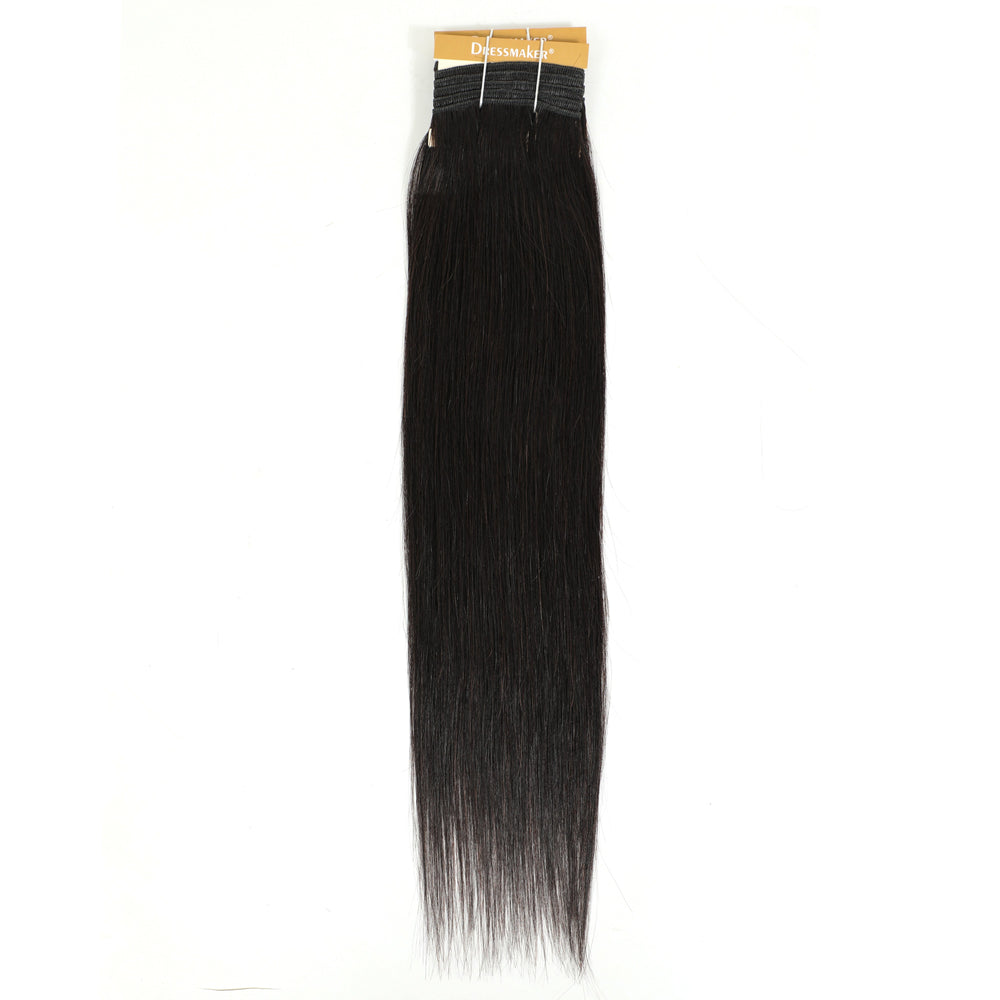Dressmaker 100% Unprocessed Virgin Brazilian Straight Weave Natural Color