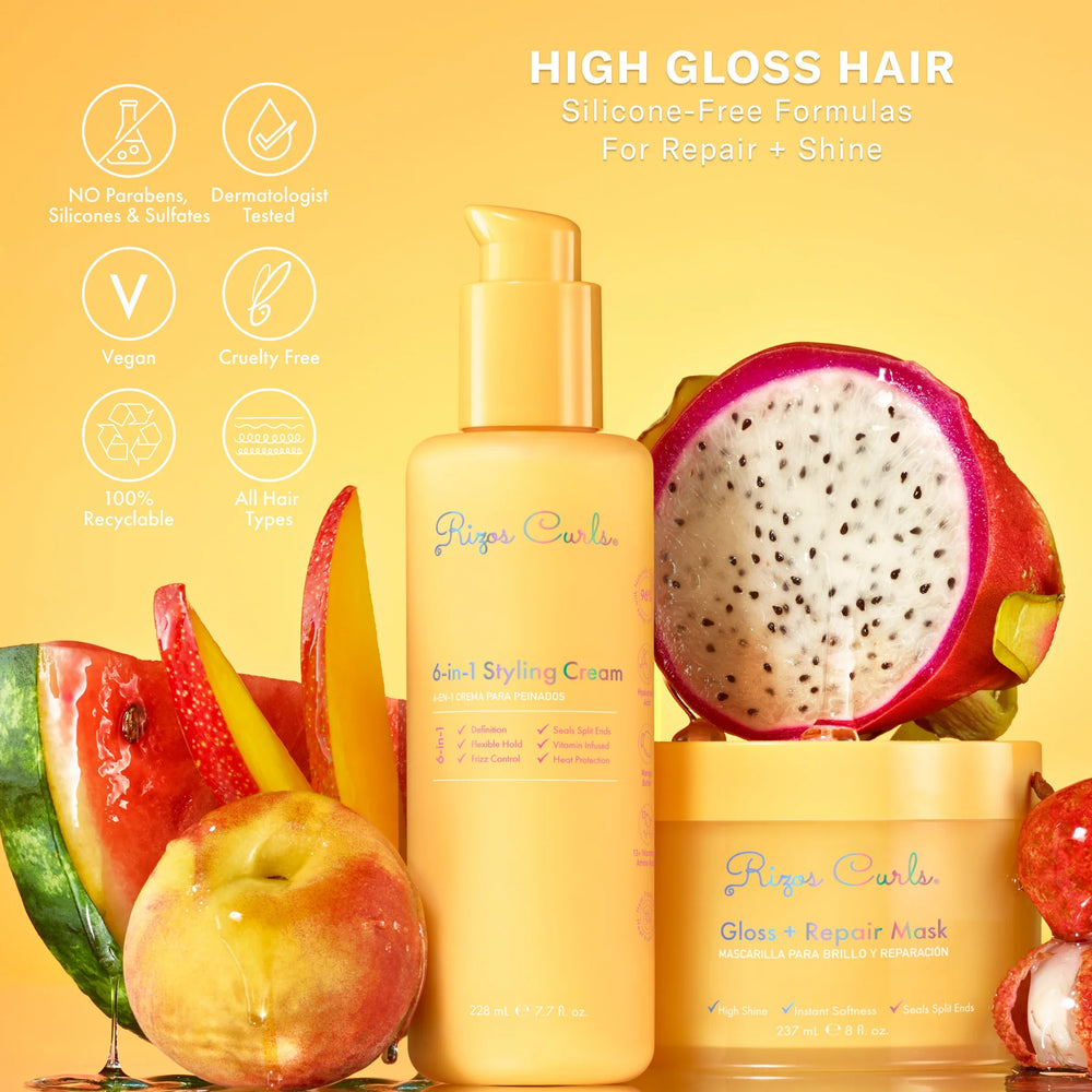Rizos Curls Gloss + Repair Mask 237ml