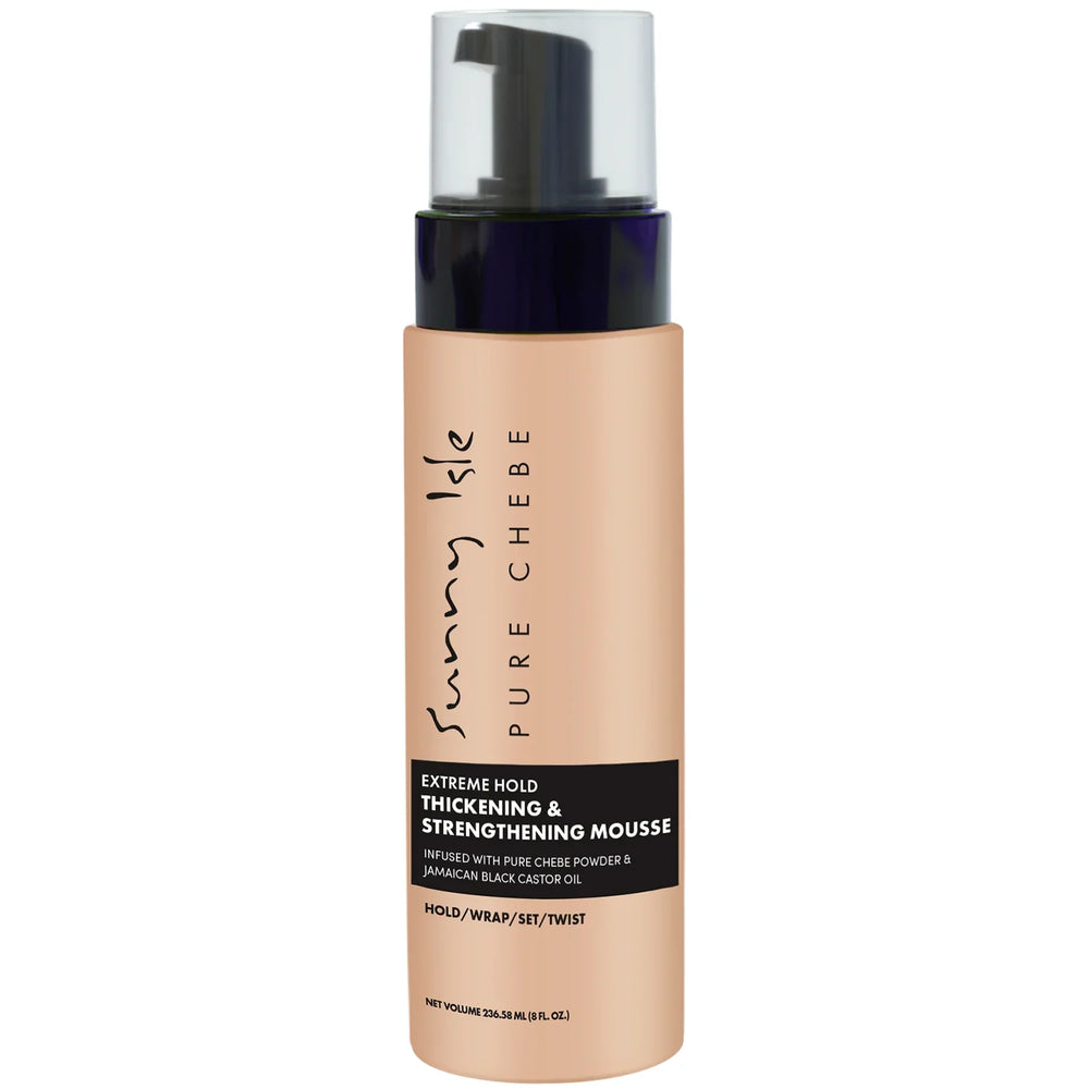 Sunny Isle Pure Chebe Extreme Hold Thickening & Strengthening Mousse 236.58ml