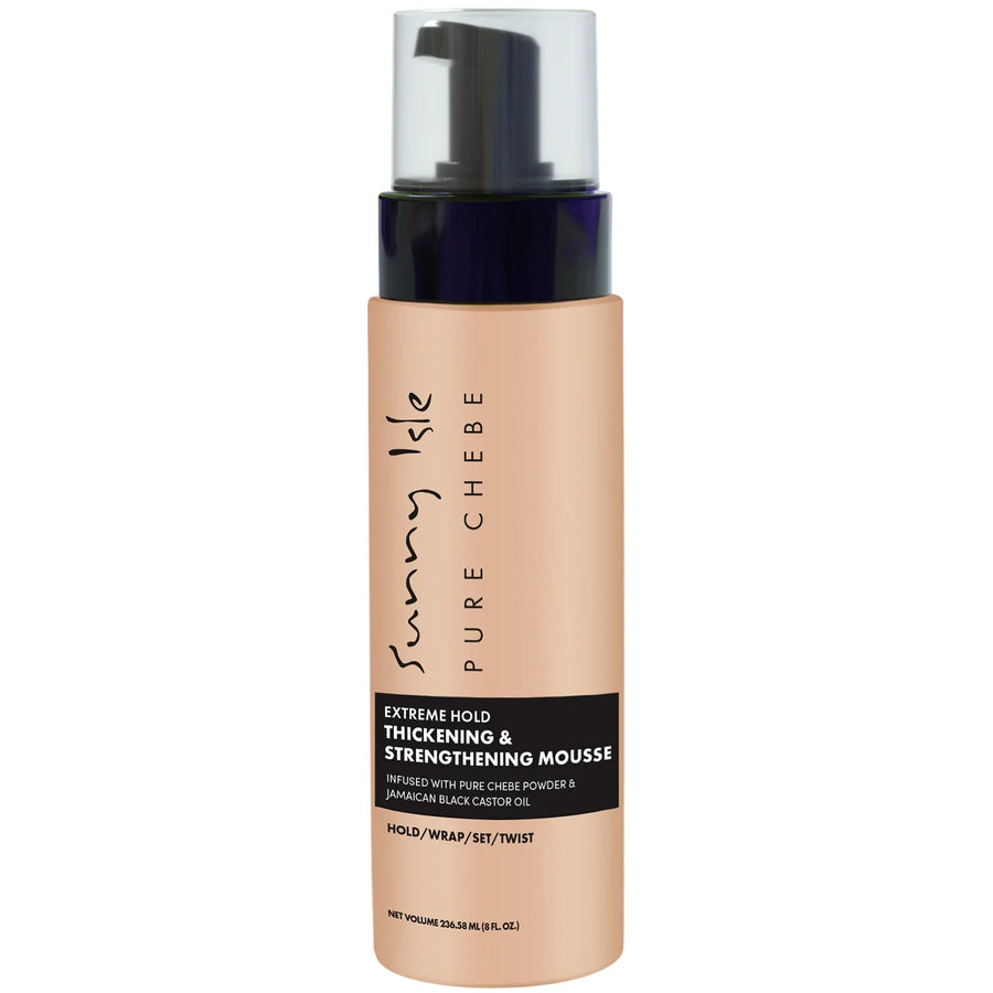 Sunny Isle Pure Chebe Extreme Hold Thickening & Strengthening Mousse 236.58ml