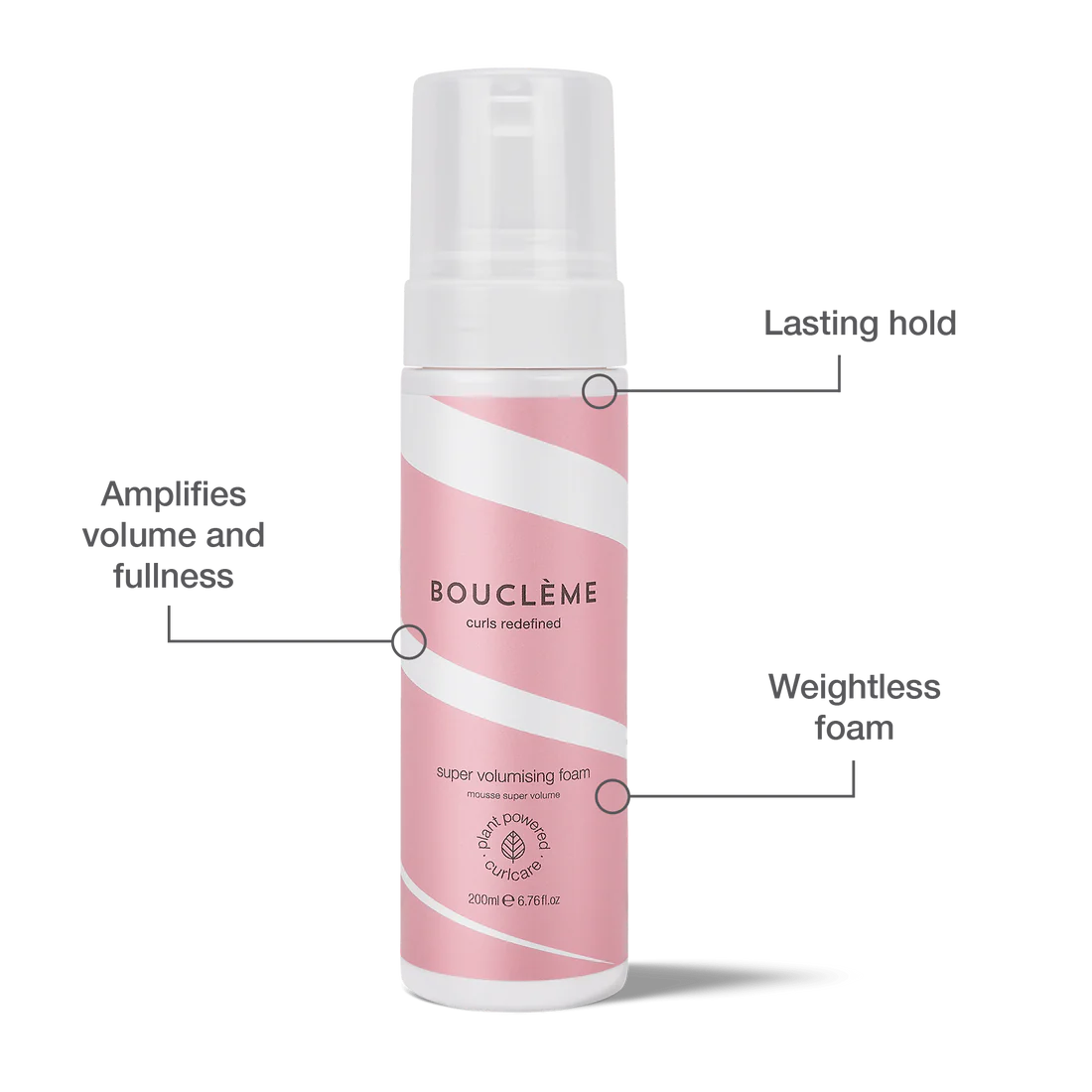 Boucleme Super Hair Volume Foam 200ml/6.76oz