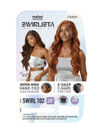 Outre Melted Hairline Swirlista  Swirl 102