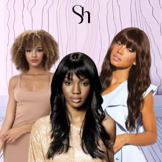 SYNTHETIC WIGS WIG WITH FRINGE