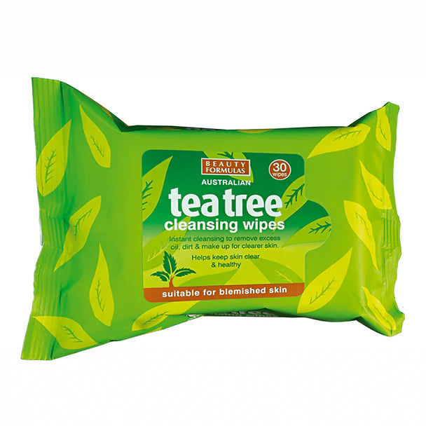 Beauty Formulas Tea Tree Wipes