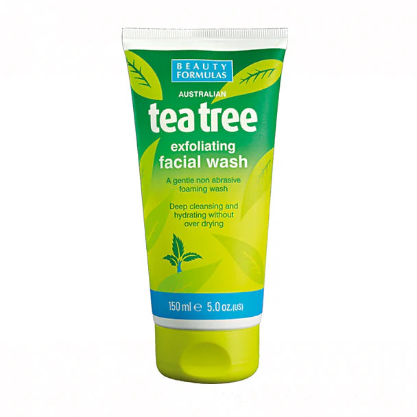 Beauty Formulas Tea Tree Face Wash 150ml/5oz