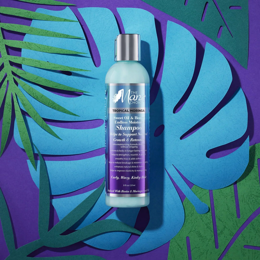 The Mane Choice Tropical Moringa Sweet Oil & Honey Endless Moisture Shampoo 237ml