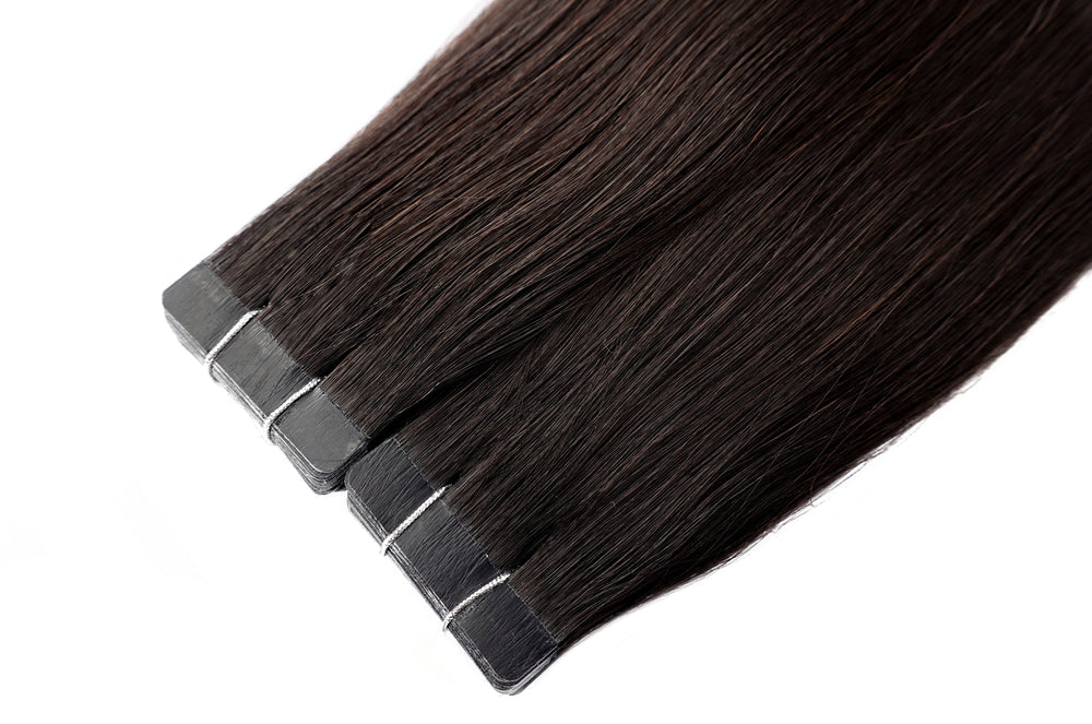 Dressmaker 100% Human Remy European Tape Hair Extensions Straight 20" (40pcs)