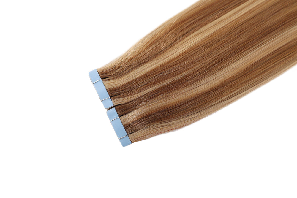 Dressmaker 100% Human Remy European Tape Hair Extensions Straight 18" (40pcs)