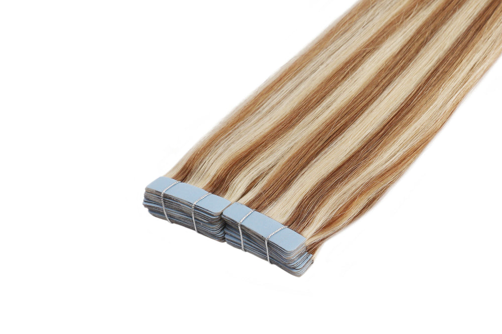 Dressmaker 100% Human Remy European Tape Hair Extensions Straight 20" (40pcs)