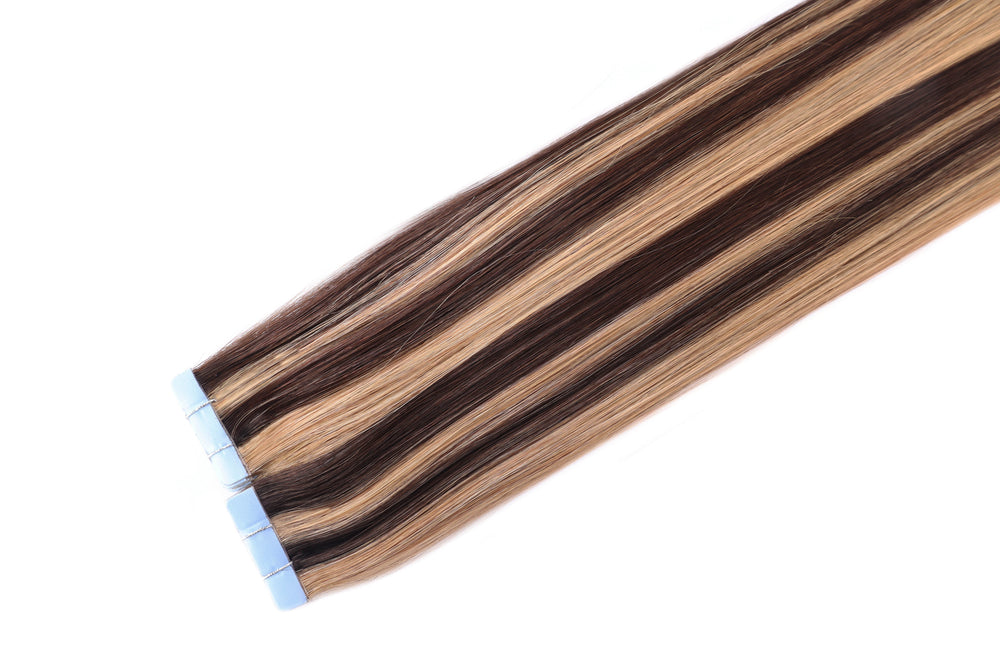 Dressmaker 100% Human Remy European Tape Hair Extensions Straight 18" (40pcs)