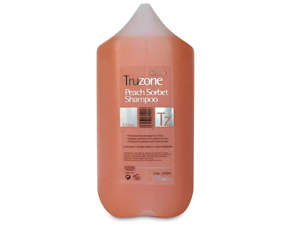 TRUZONE PEACH SORBET SHAMPOO 5 LITRE
