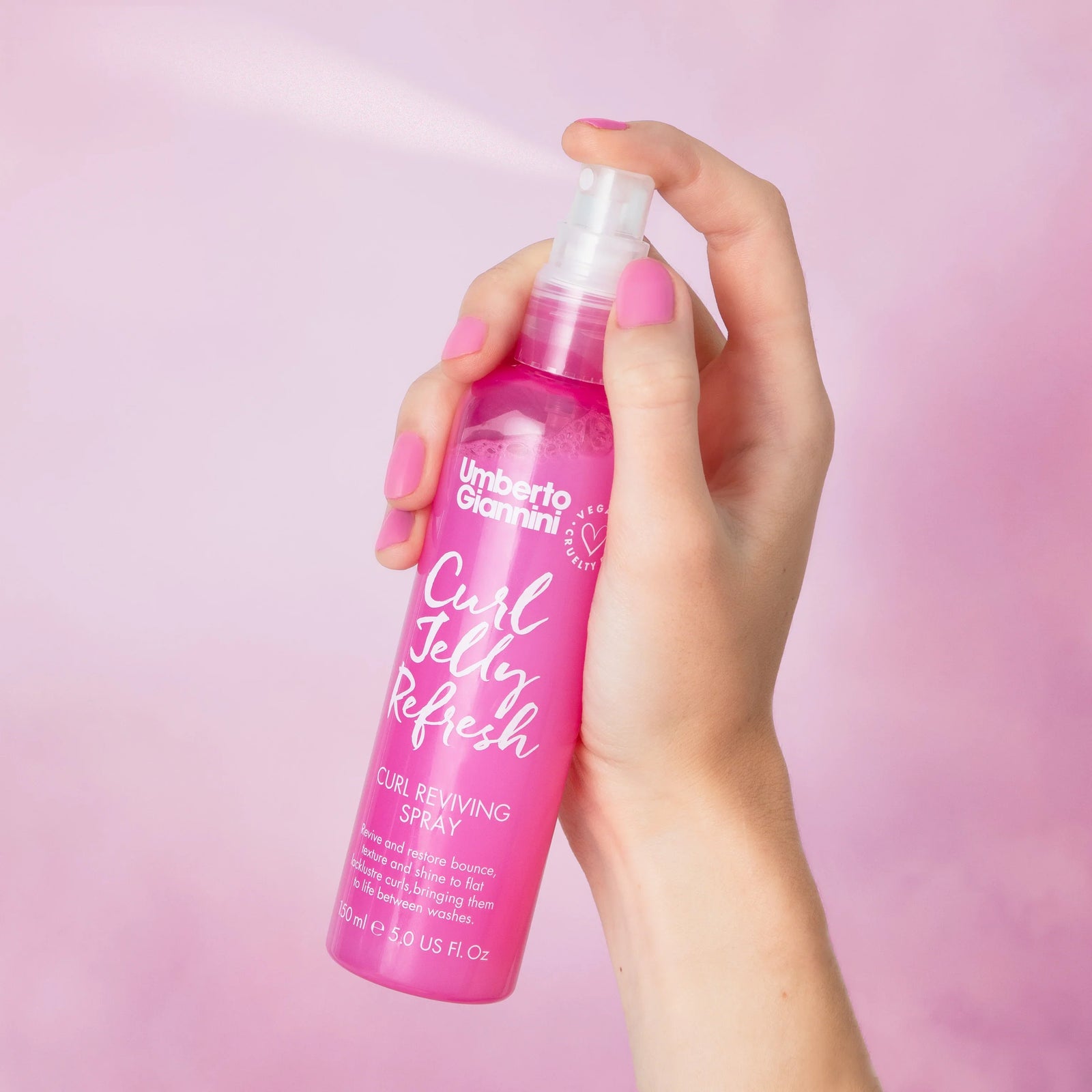 Umberto Giannini Curl Jelly Refresh Long-Lasting Hold Spray 150ml/5oz