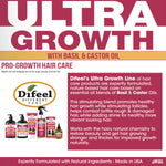 Difeel Ultra Growth Basil & Castor Hair Oil Leave-In Conditioning Spray 235ml