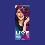 Schwarzkopf Live Ultra Brights Semi-Permanent Hair Colour Dye 094 Purple Punk