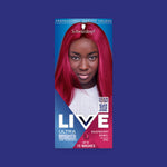 Schwarzkopf Live Ultra Brights Semi-Permanent Hair Colour Dye 091 Raspberry Rebel