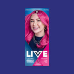 Schwarzkopf Live Ultra Brights Semi-Permanent Hair Colour Dye 093 Shocking Pink