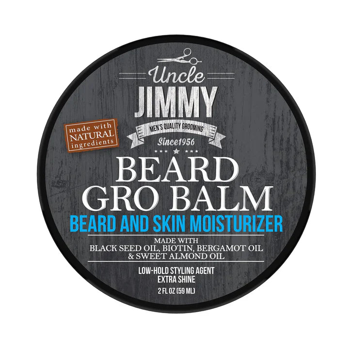 UNCLE JIMMY BEARD GRO BALM 2 OZ