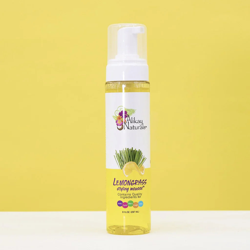 Alikay Naturals Lemongrass Styling Mousse 237ml/8oz