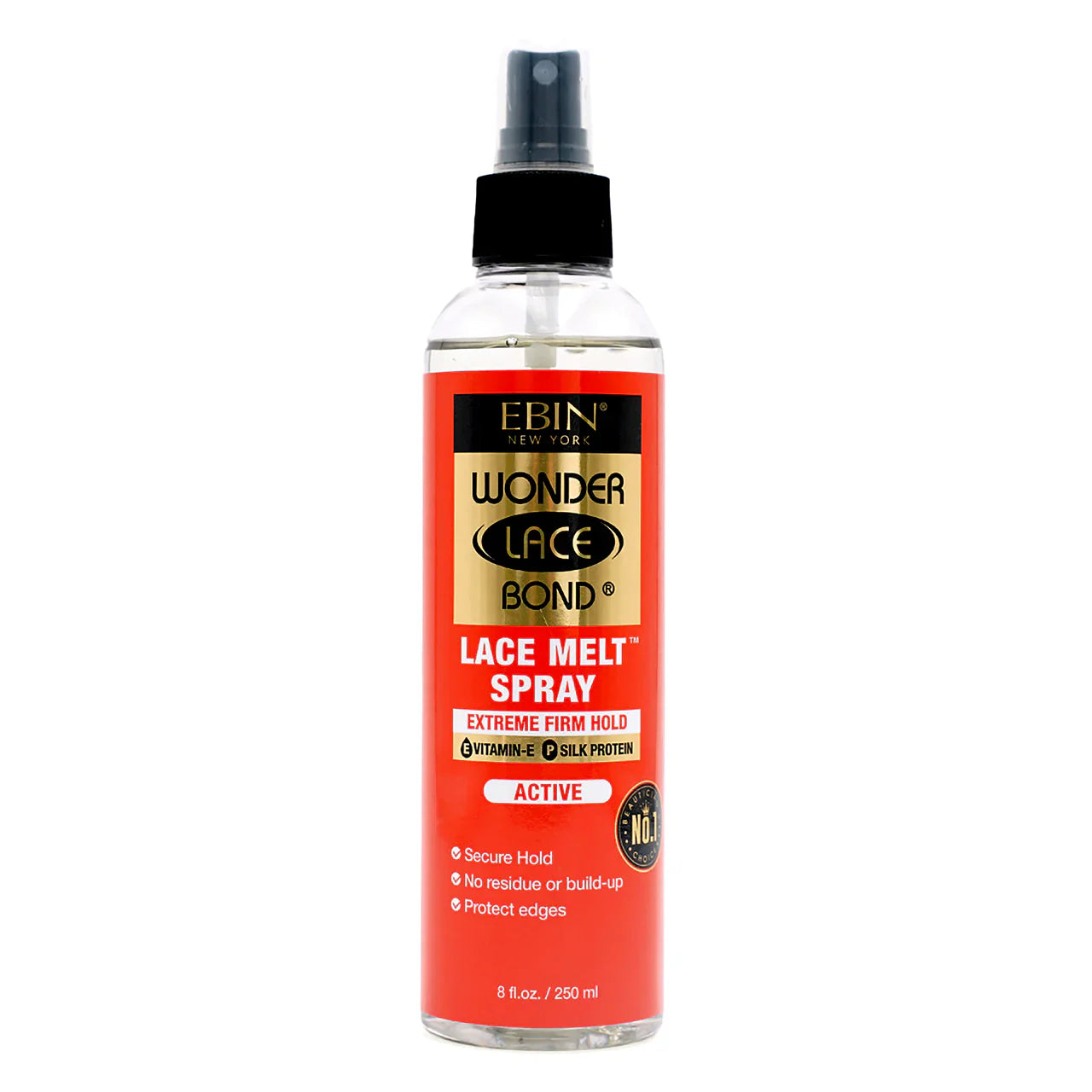 Ebin Wonder Lace Bond Extreme Firm Hold Lace Melting Spray Active 250ml