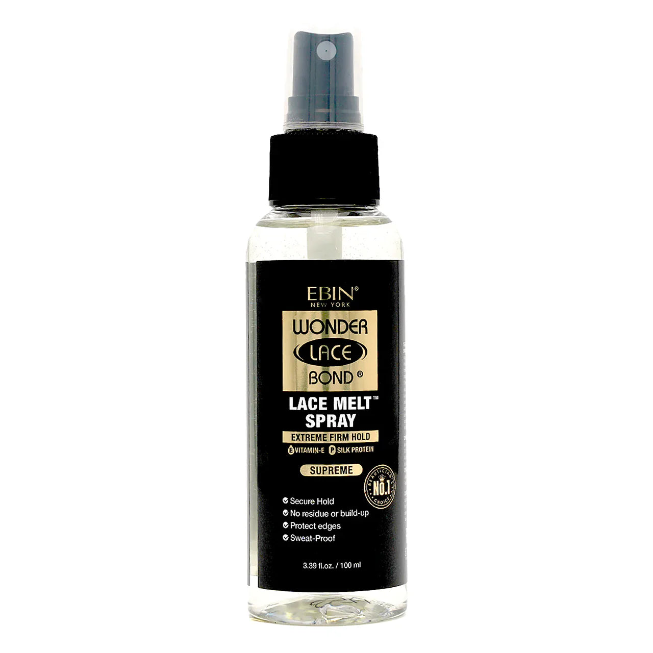 Ebin Wonder Lace Bond Extreme Firm Hold Lace Melting Spray Supreme 100ml