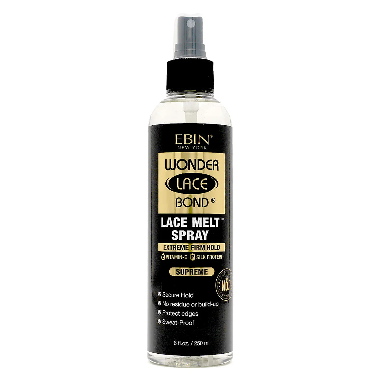 Ebin Wonder Lace Bond Extreme Firm Hold Lace Melting Spray Supreme 250ml