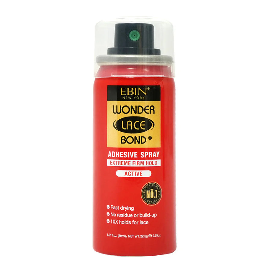 Ebin Wonder Lace Bond Wig Adhesive Spray Extreme Firm Hold 30ml