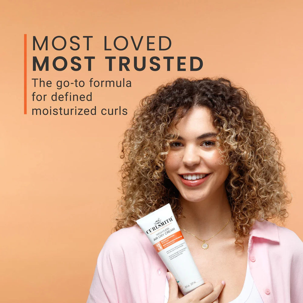 CURLSMITH  LEAVE-IN MOISTURE WEIGHTLESS AIR DRY CREAM