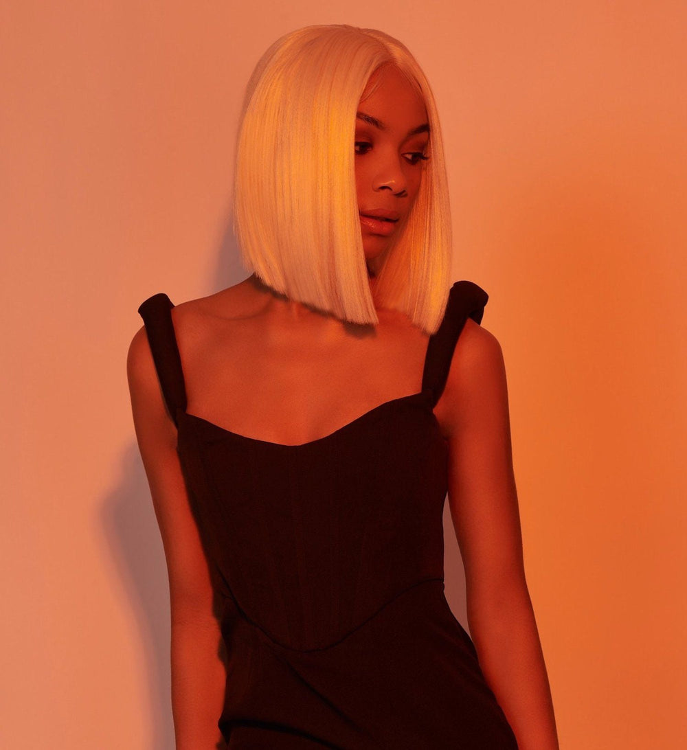 SLEEK KAYLA  SPOTLIGHT PREMIUM   HUMAN HAIR BLENDED LACE WIG
