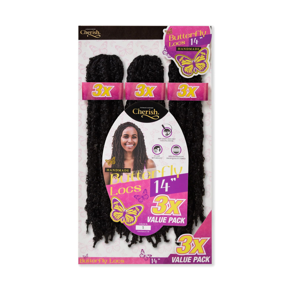 Cherish Ultimate Comfort Butterfly Locs 3X Pack 14"
