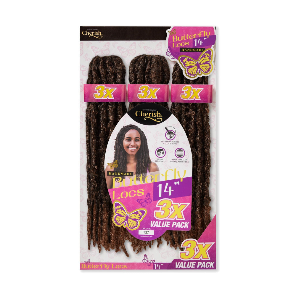 Cherish Ultimate Comfort Butterfly Locs 3X Pack 14"