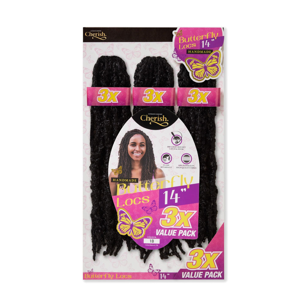Cherish Ultimate Comfort Butterfly Locs 3X Pack 14"